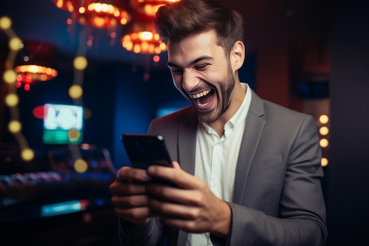 Kontrol taruhan yang fleksibel memungkinkan Anda menyesuaikan ukuran taruhan Panel pengaturan taruhan Wolf Gold dengan opsi level berbeda